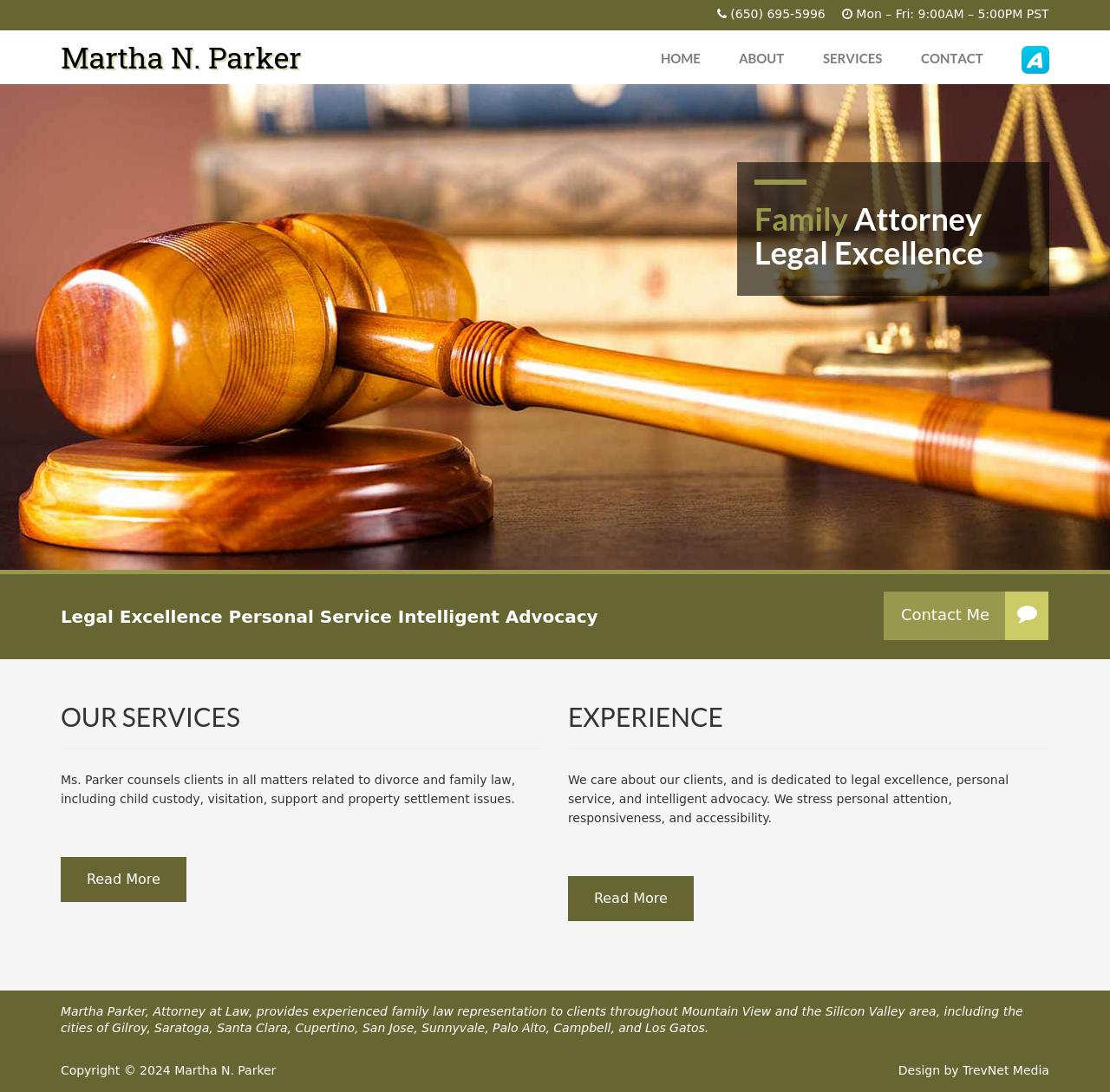 Martha N. Parker - San Jose CA Lawyers