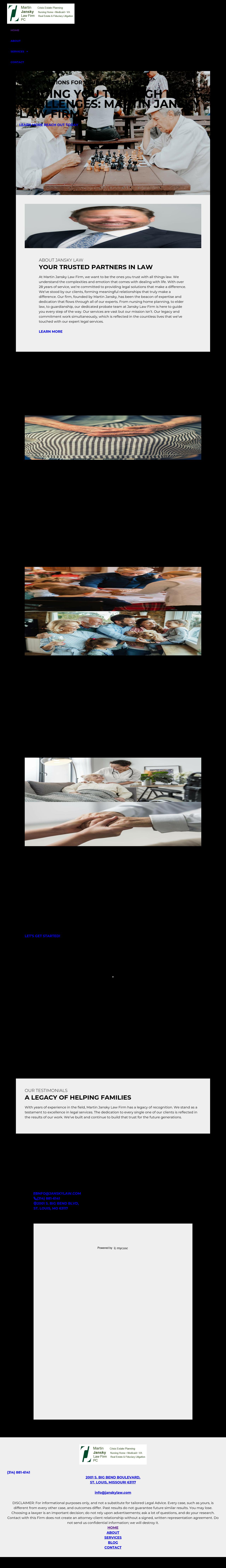 Martin Jansky Law Firm, PC - St. Louis MO Lawyers