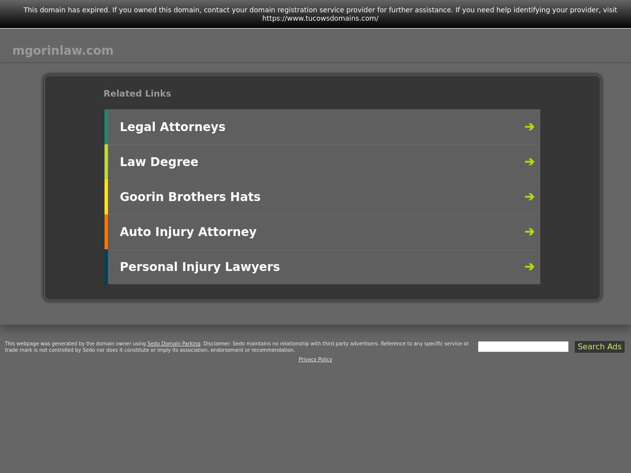 Martin M. Gorin - Kansas City MO Lawyers