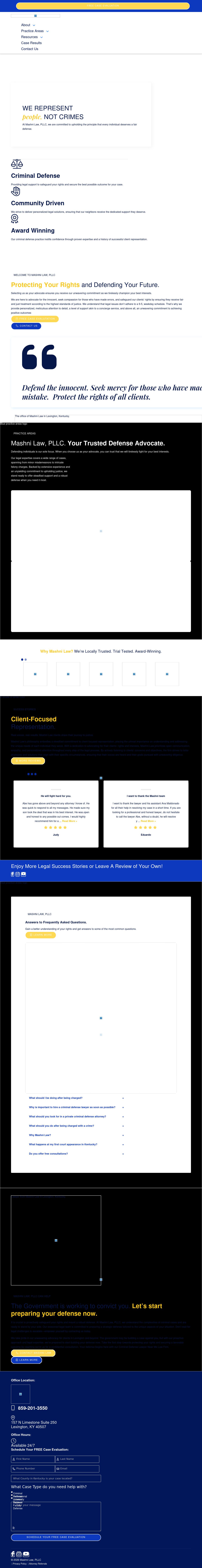 Mashni Law Criminal Defense - Lexington KY Lawyers