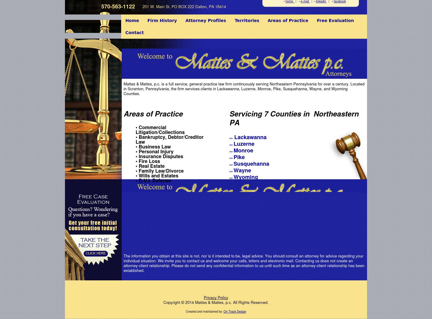 Mattes & Mattes, P.C. - Scranton PA Lawyers