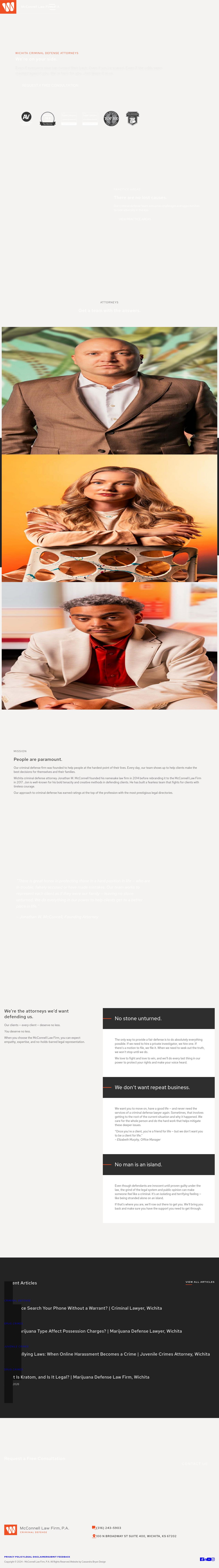 McConnell Law Firm, P.A. - Wichita KS Lawyers