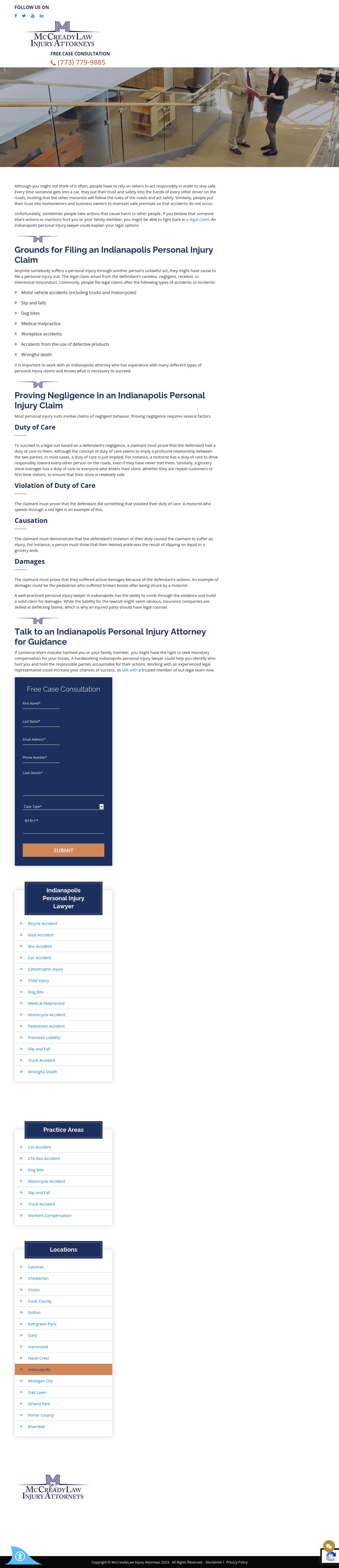 McCready Law - Indianapolis IN Lawyers