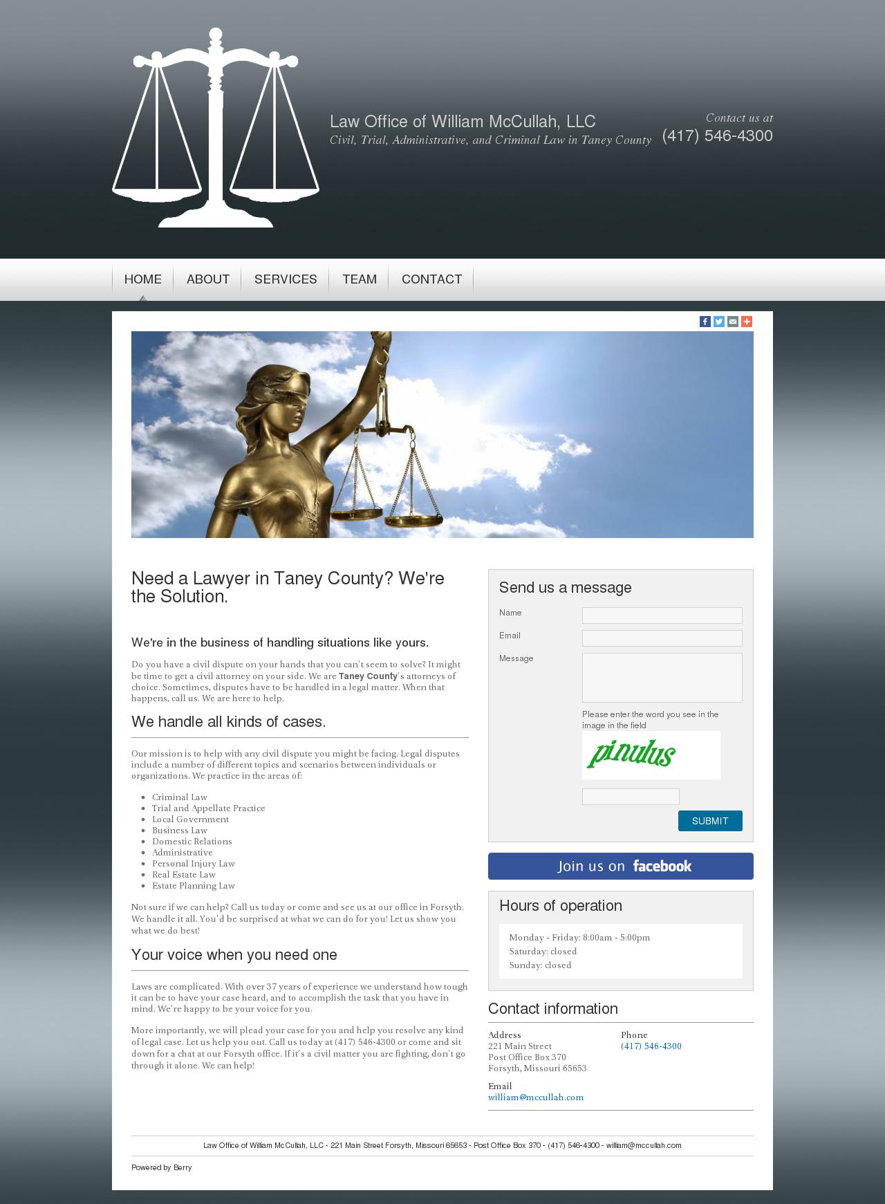 McCullah William - Forsyth MO Lawyers