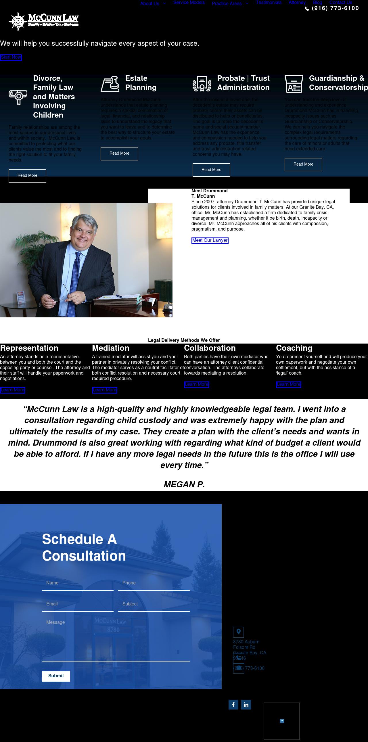 McCunn Law - Granite Bay CA Lawyers