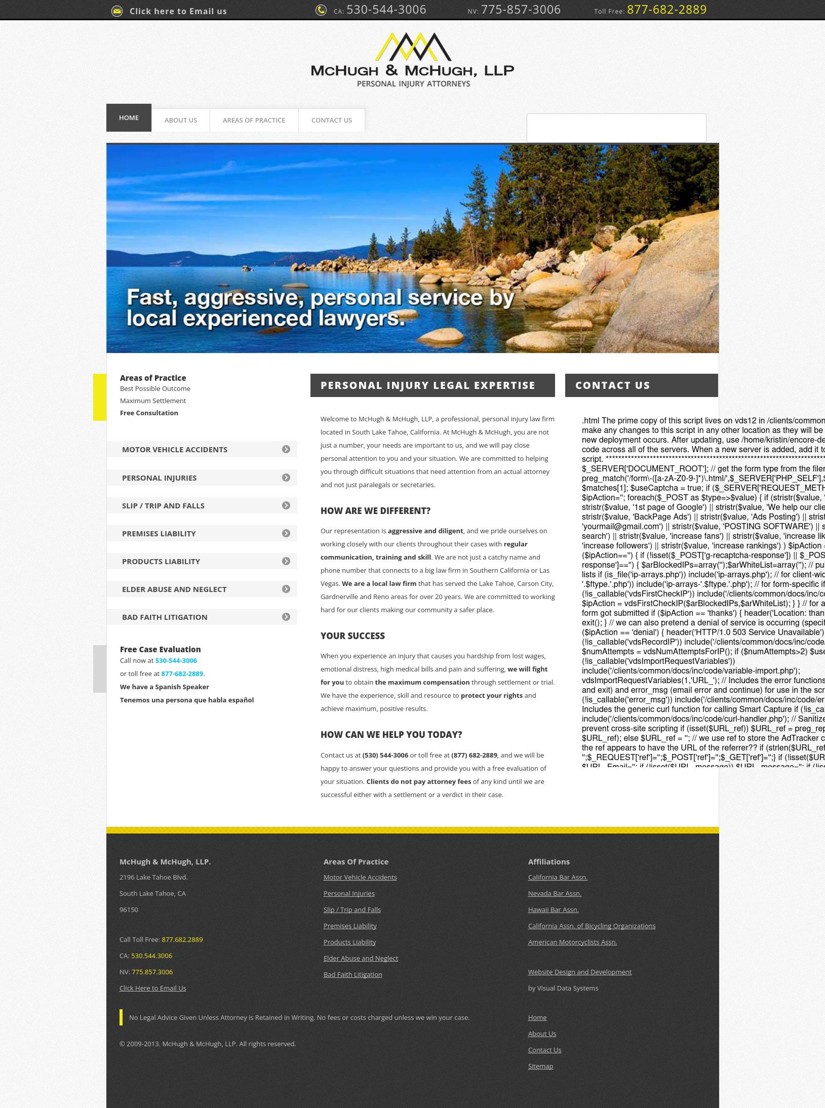 McHugh & McHugh - South Lake Tahoe CA Lawyers