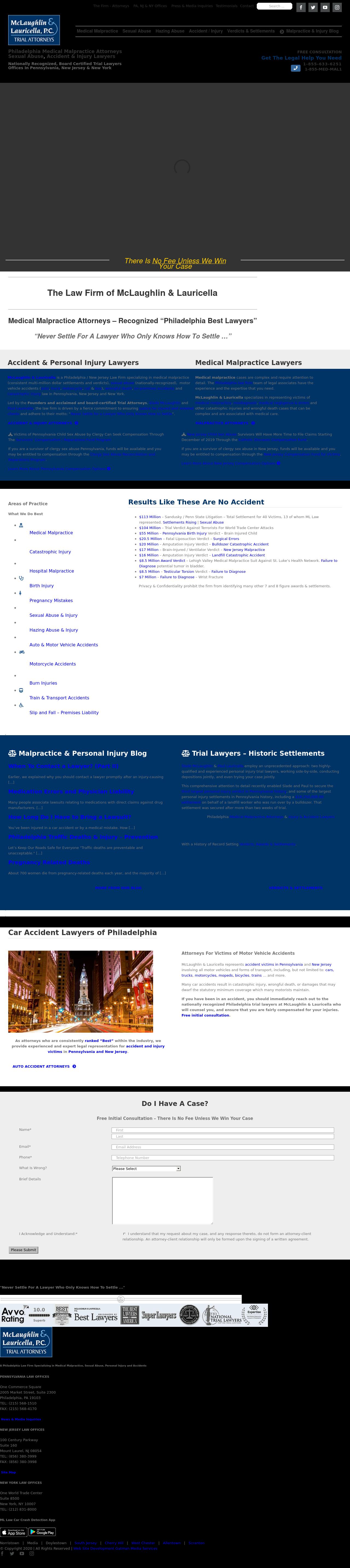 McLaughlin & Lauricella P.C. - Philadelphia PA Lawyers