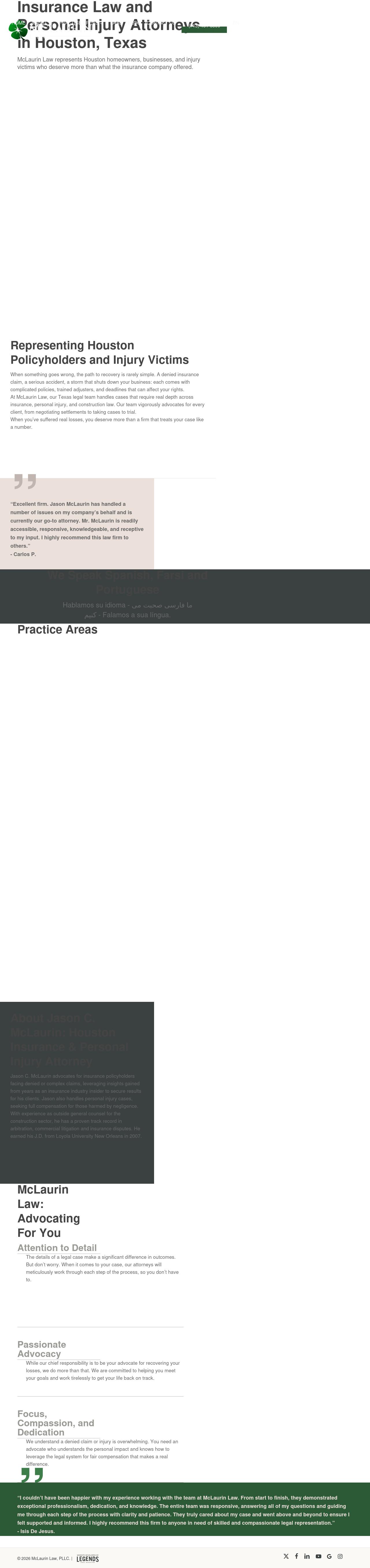 McLaurin Law, PLLC - Houston TX Lawyers