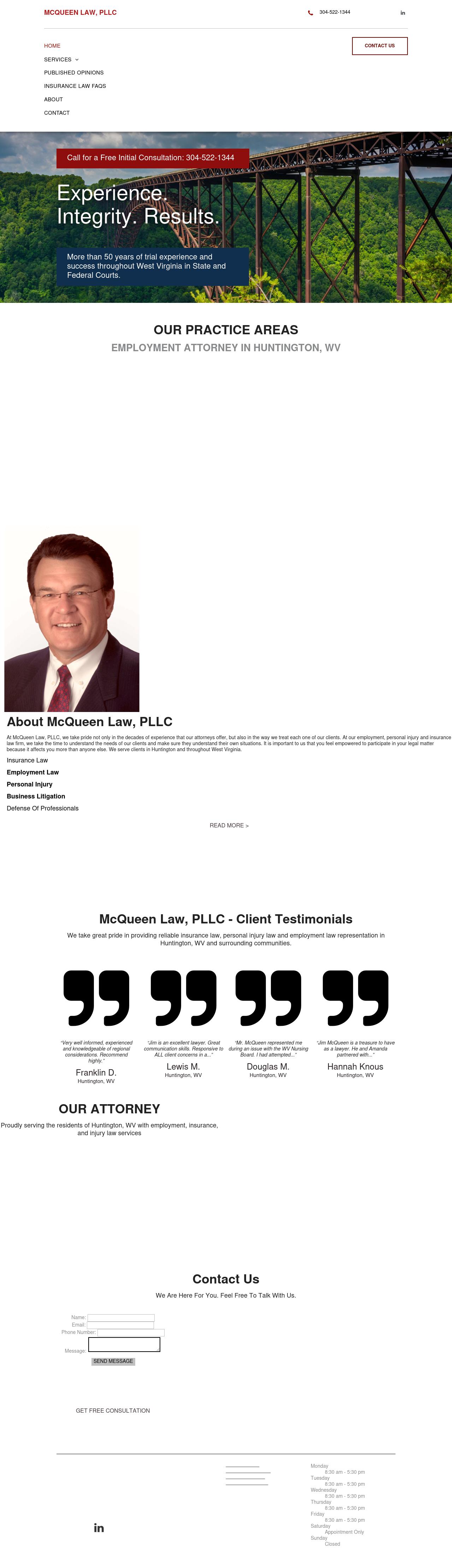 McQueen Davis PLLC - Huntington WV Lawyers