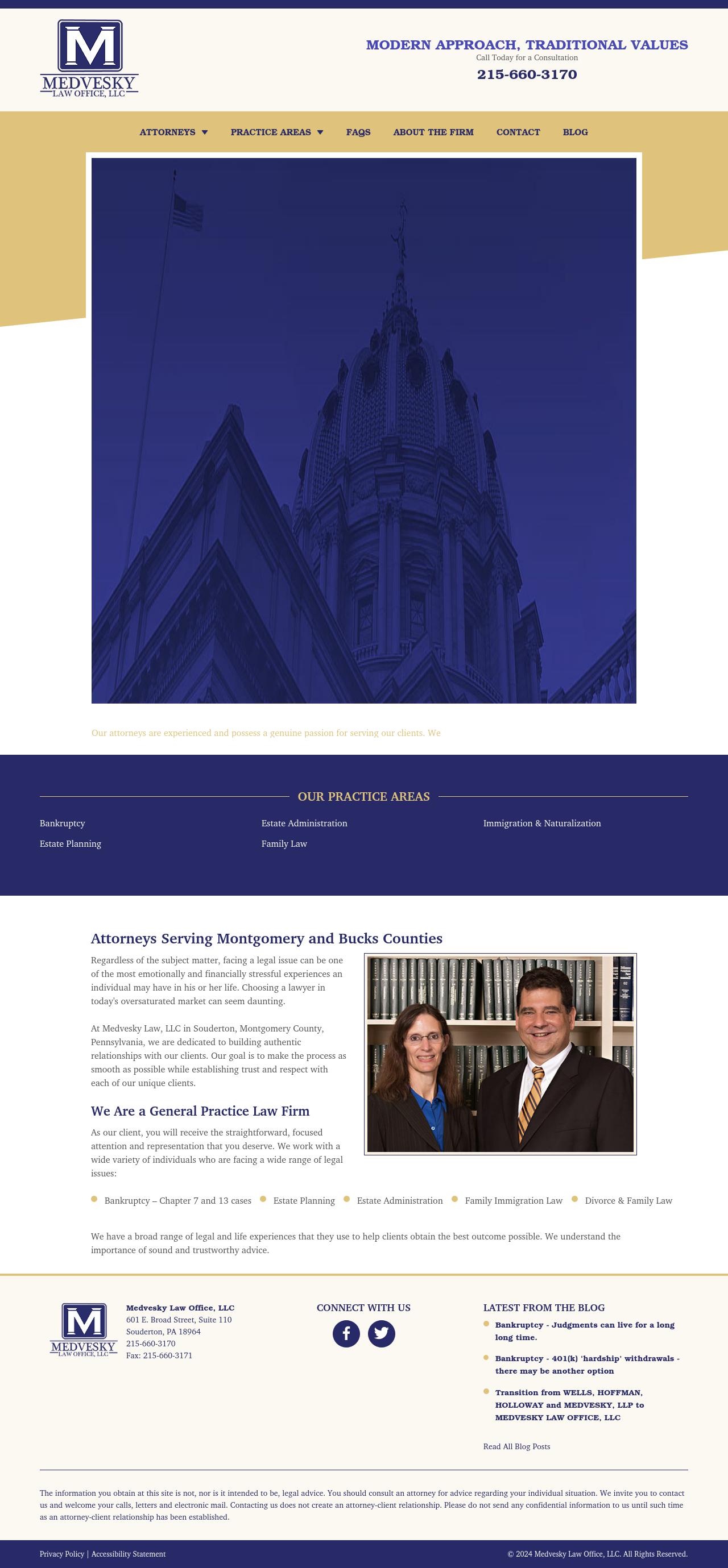 Medvesky Law Office, LLC - Souderton PA Lawyers