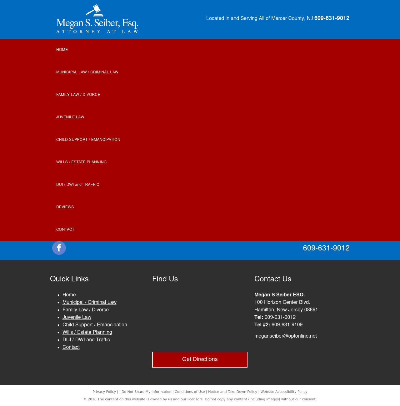 Megan S. Seiber, Esq. Attorney at Law - Mercerville NJ Lawyers