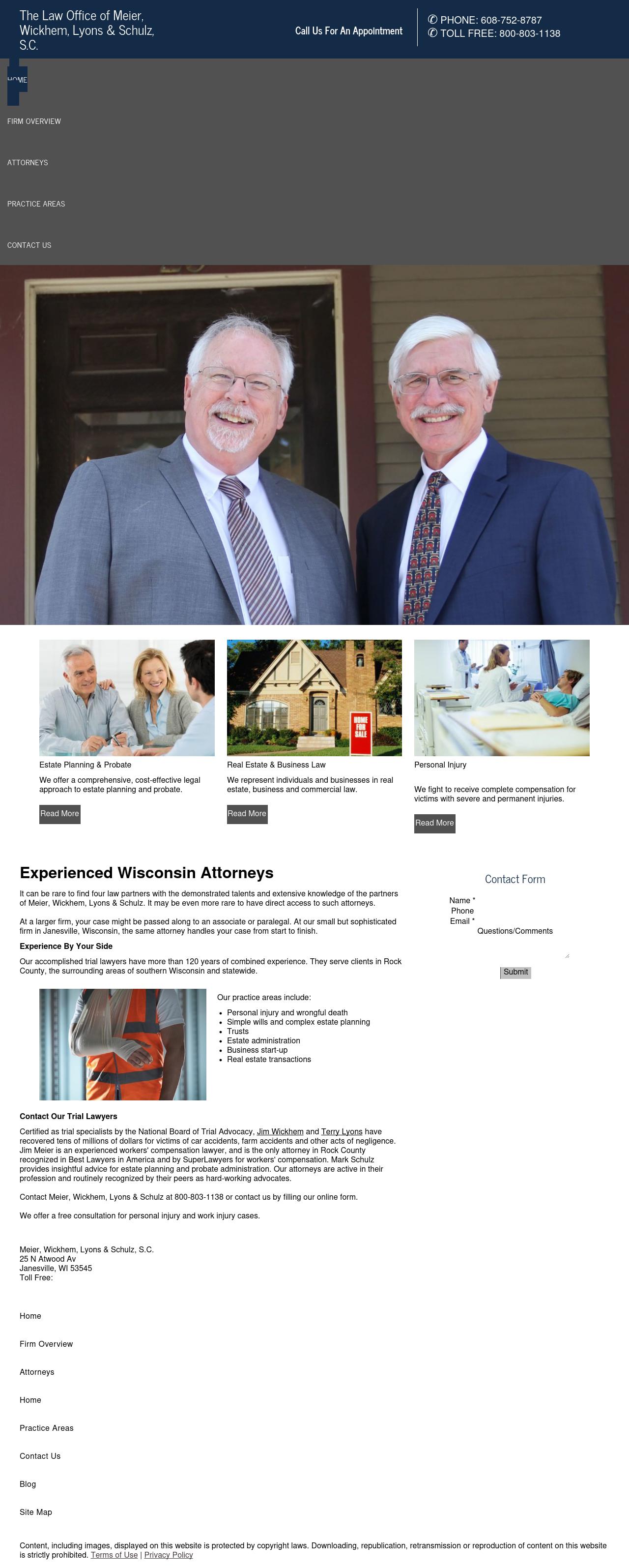 Meier Wickhem Lyons & Schulz SC - Janesville WI Lawyers