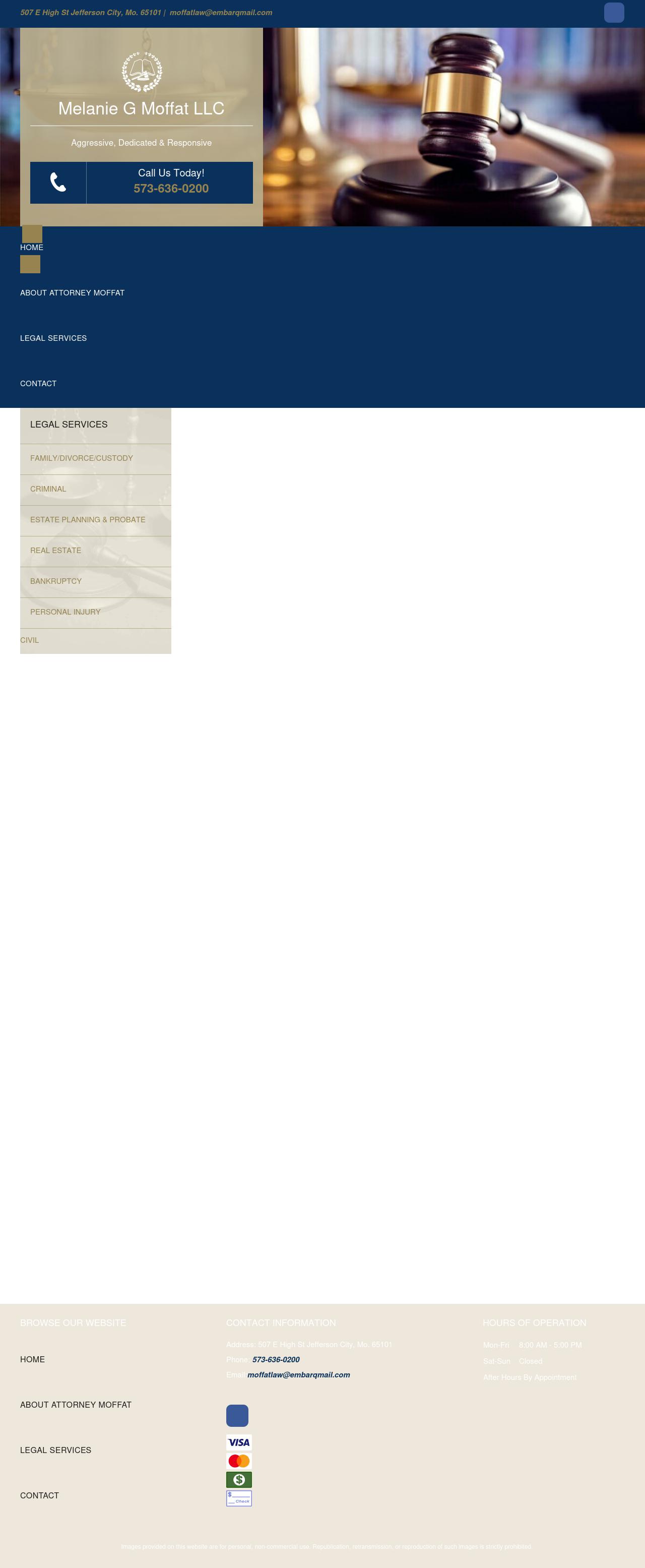 Melanie G. Moffat, LLC - Jefferson City MO Lawyers