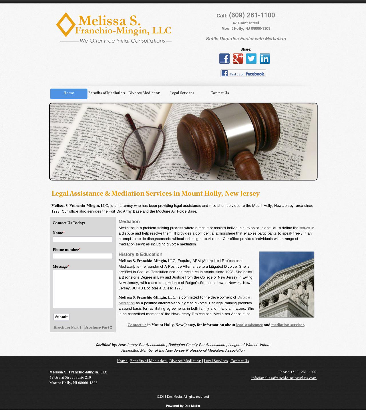 Melissa S. Franchio - Mount Holly NJ Lawyers