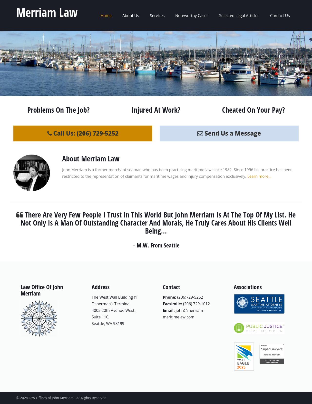 Merriam John Attorney at Law - Seattle WA Lawyers