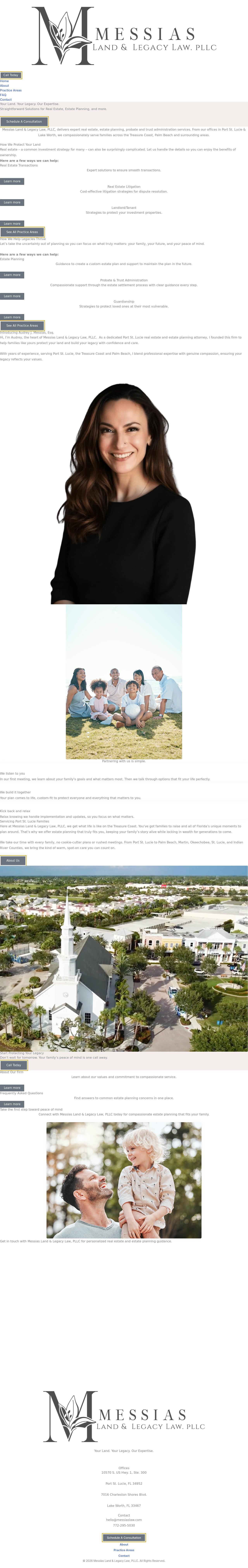 Messias Land & Legacy Law PLLC - PORT ST LUCIE FL Lawyers