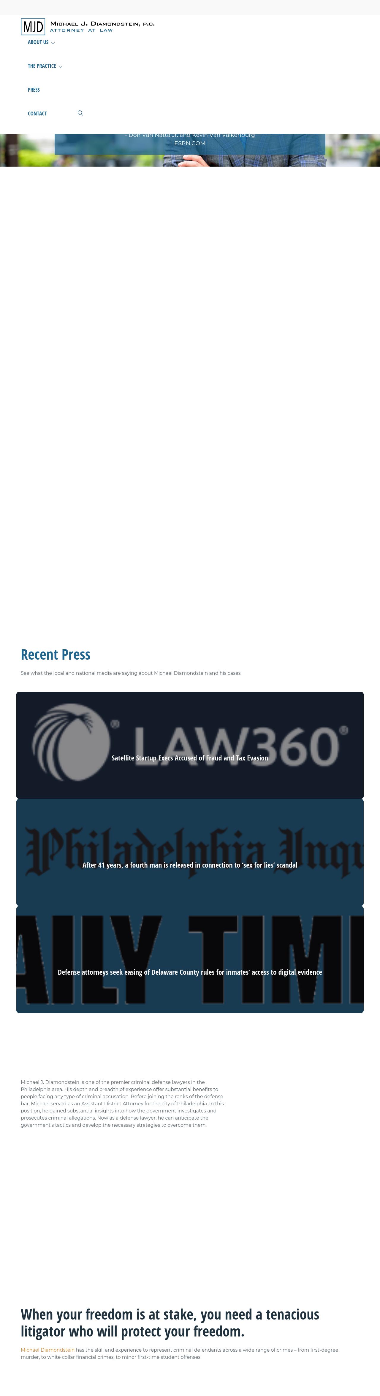 Michael J. Diamondstein, P.C. Attorney At Law - Philadelphia PA Lawyers