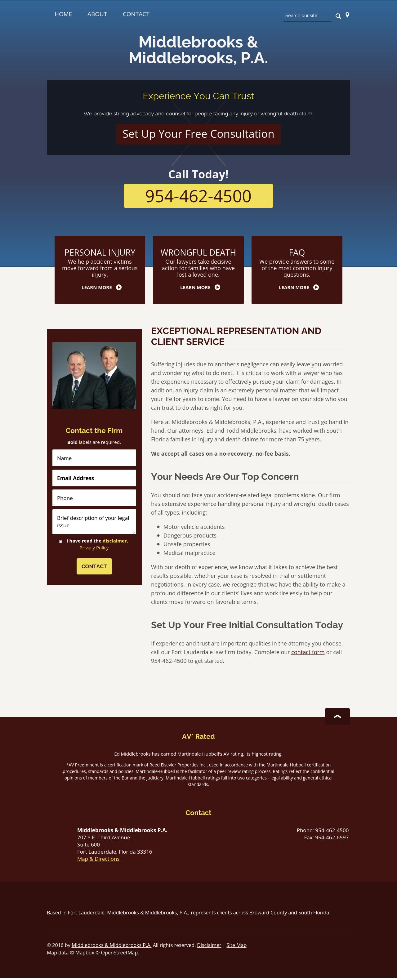 Middlebrooks & Middlebrooks P.A. - Fort Lauderdale FL Lawyers