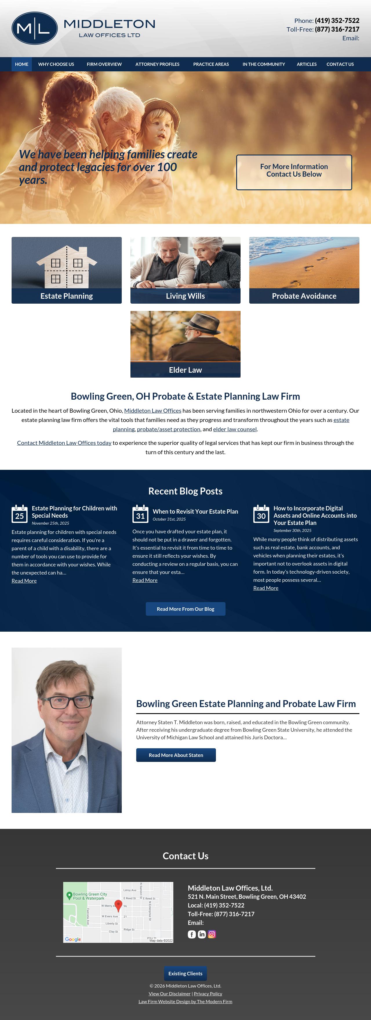 Middleton Law Offices, Ltd. - Bowling Green OH Lawyers
