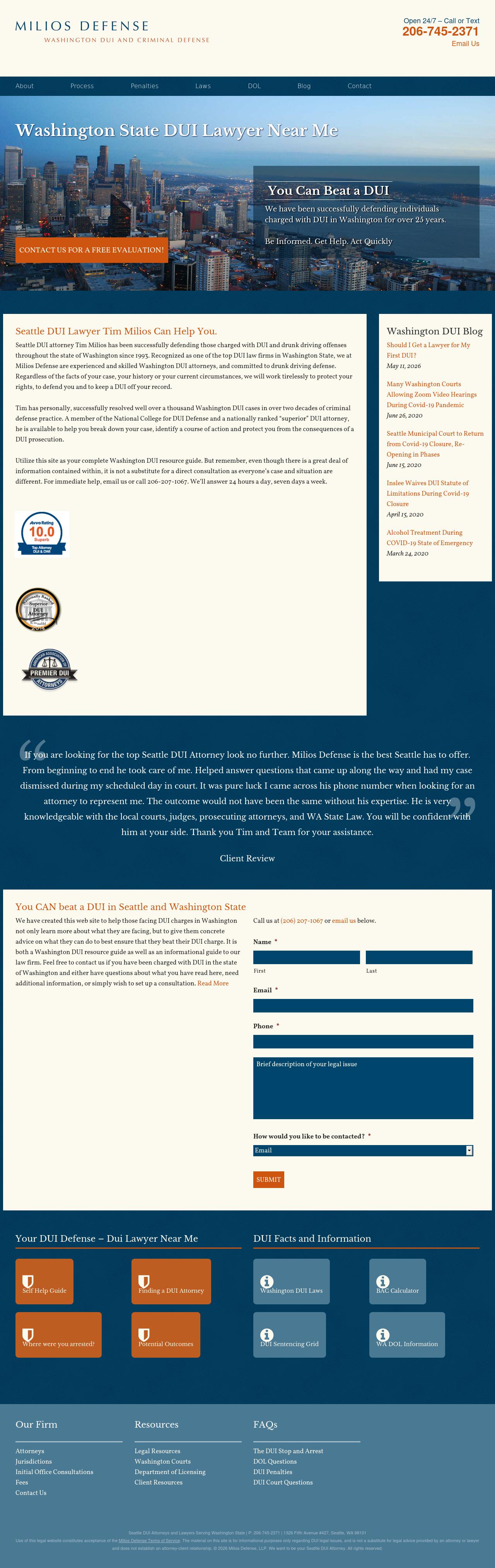 Milios Defense - Seattle WA Lawyers