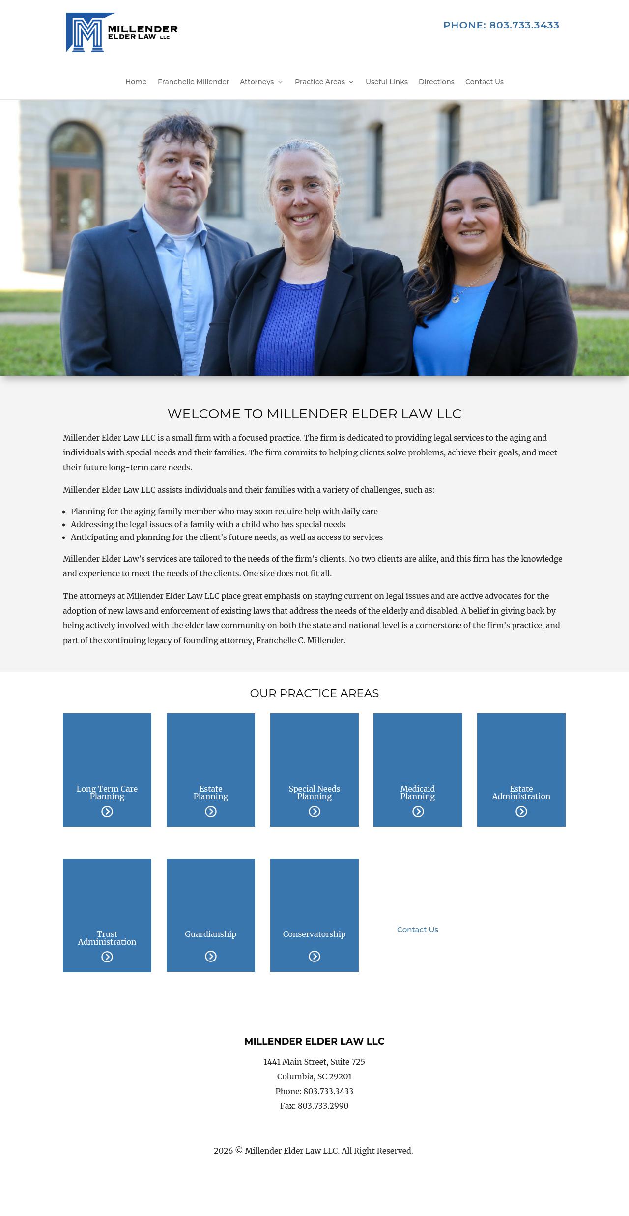 Millender, Franchelle C - Columbia SC Lawyers