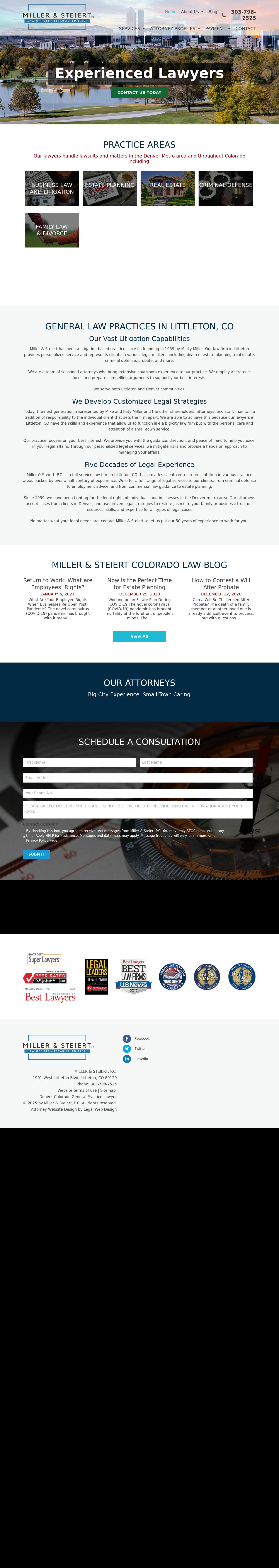 Miller & Steiert PC - Littleton CO Lawyers