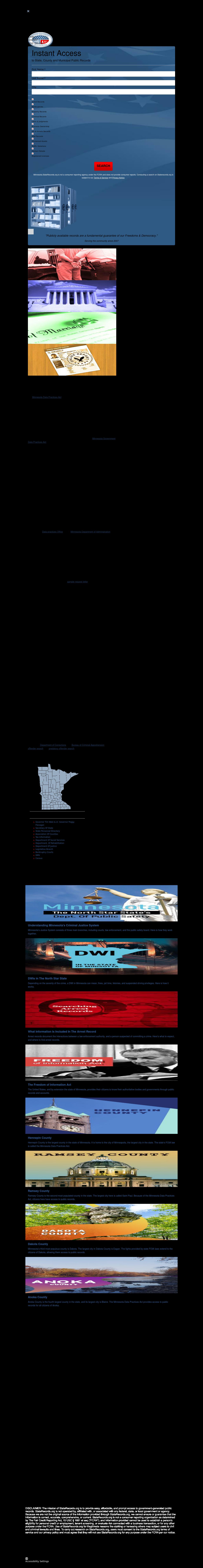 Minnesota State Records - St. Paul MN Lawyers