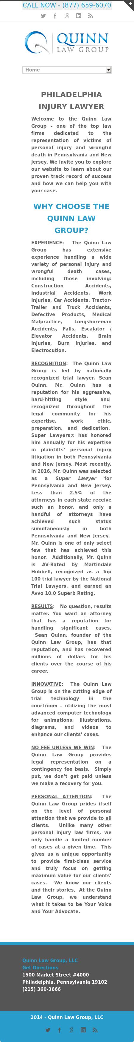  - Philadelphia PA Lawyers