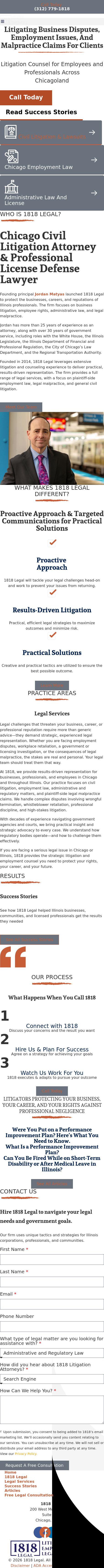Write the address EXACTLY like it is on the Google Business Profile. - Chicago IL Lawyers