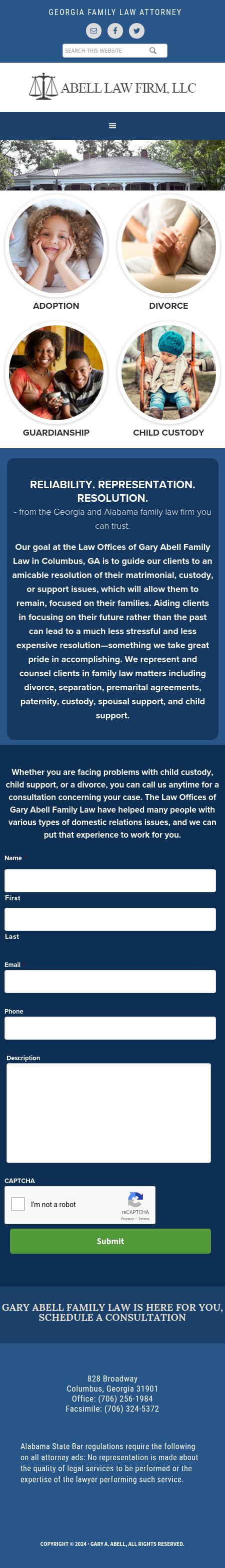 Abell Gary A. - Columbus GA Lawyers