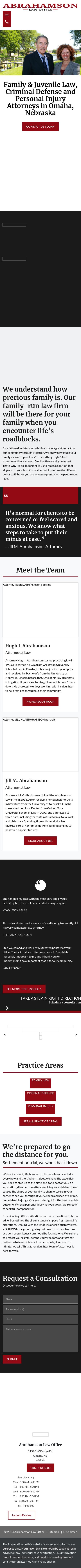 Abrahamson Law Office - Omaha NE Lawyers