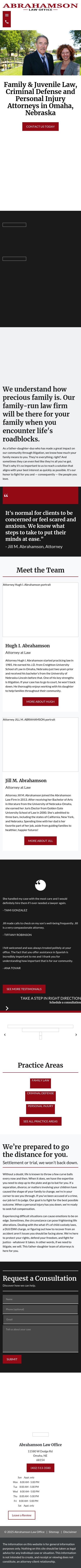 Abrahamson Law Office - Omaha NE Lawyers