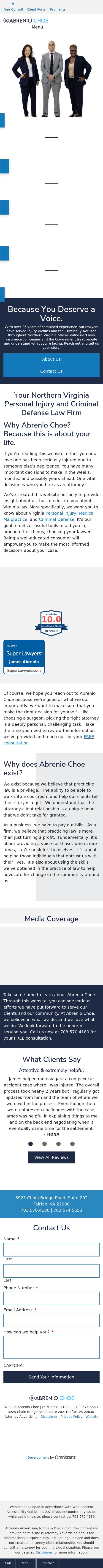 Abrenio Law - Fairfax VA Lawyers
