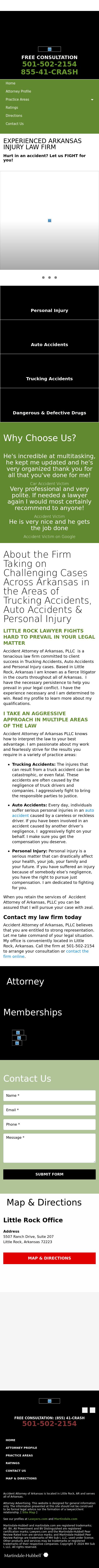 Accident Attorney of Arkansas PLLC - North Little Rock AR Lawyers