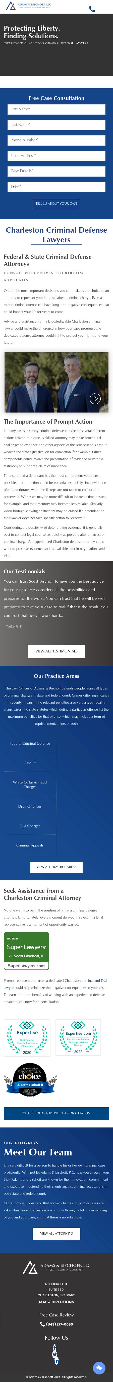 Adams & Bischoff - Charleston SC Lawyers