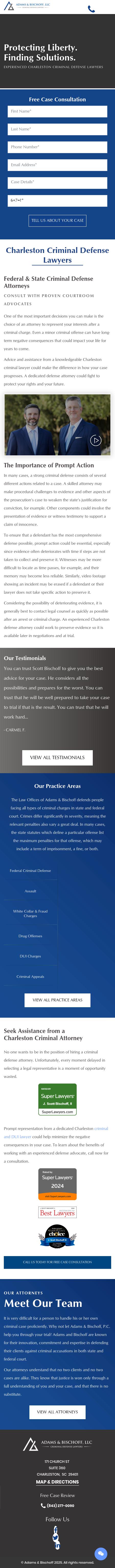 Adams & Bischoff - Charleston SC Lawyers