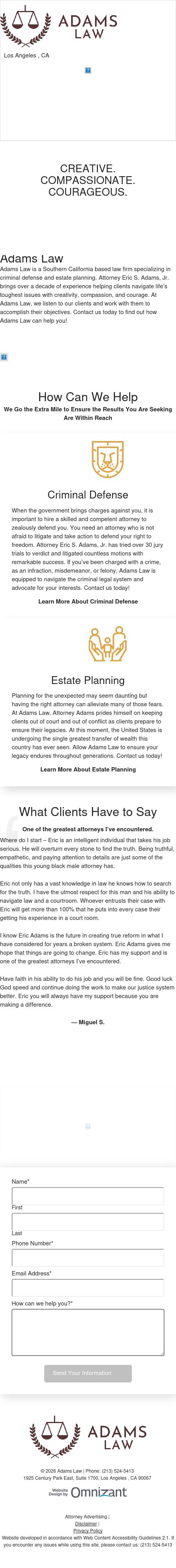 Adams Law - Los Angeles CA Lawyers