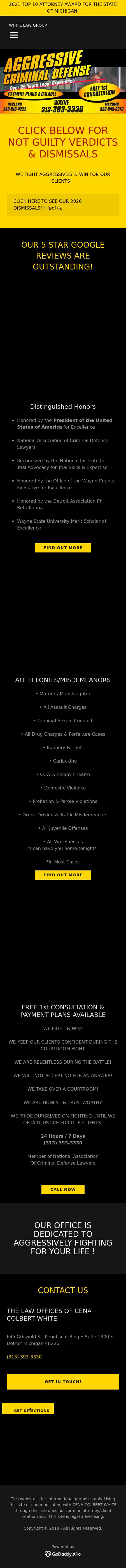 Aggressive Criminal Attorney - Detroit MI Lawyers