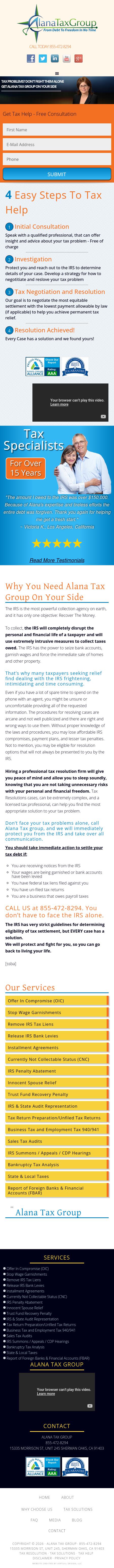 Alana Tax Group - Waterford MI Lawyers