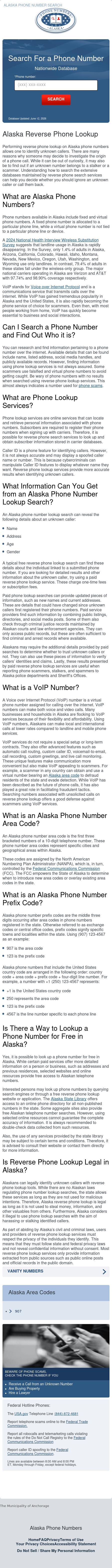 Alaska Phone Number Search  - North Pole AK Lawyers