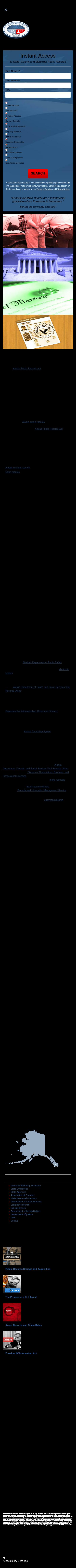 Alaska State Records - Anchorage AK Lawyers