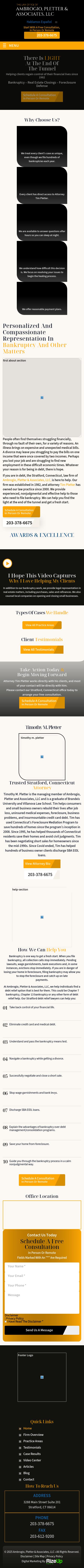 Ambrogio Pletter & Associates LLC - Stratford CT Lawyers