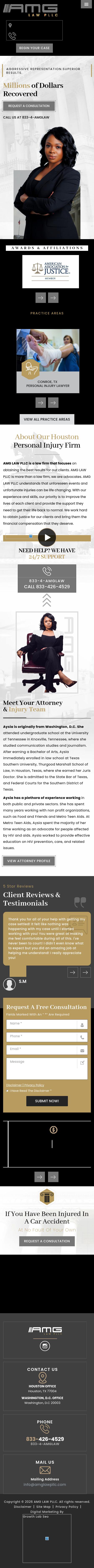 AMG LAW PLLC - Houston TX Lawyers