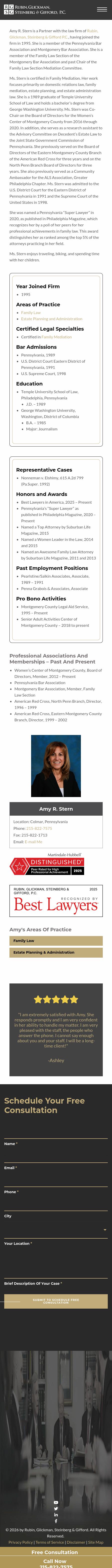 Amy R. Stern - Newtown PA Lawyers
