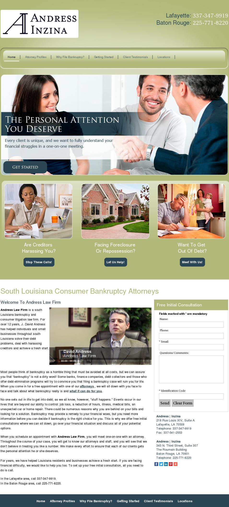 Andress Law Firm - Baton Rouge LA Lawyers