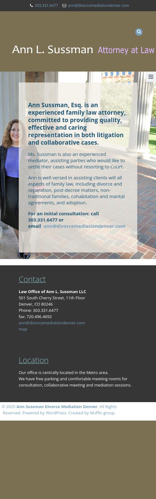 Ann L. Sussman - Denver CO Lawyers