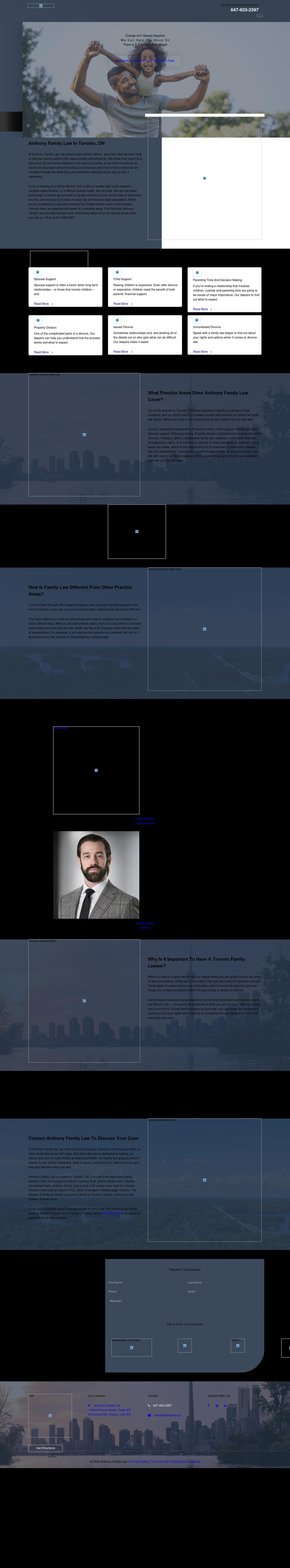 Anthony Family Law - Richmond Hill, Ontario,  CA Lawyers