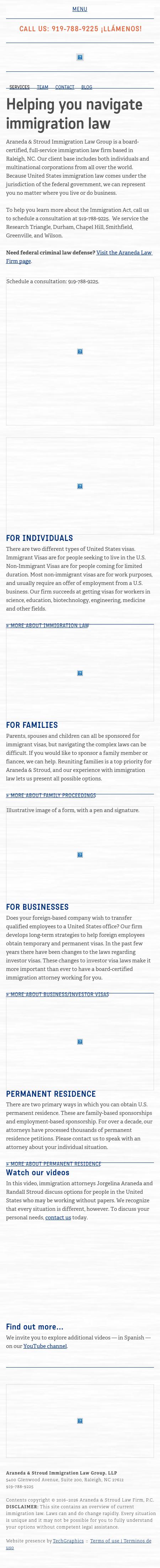 Araneda & Stroud Immigration Law Group LLP - Raleigh NC Lawyers