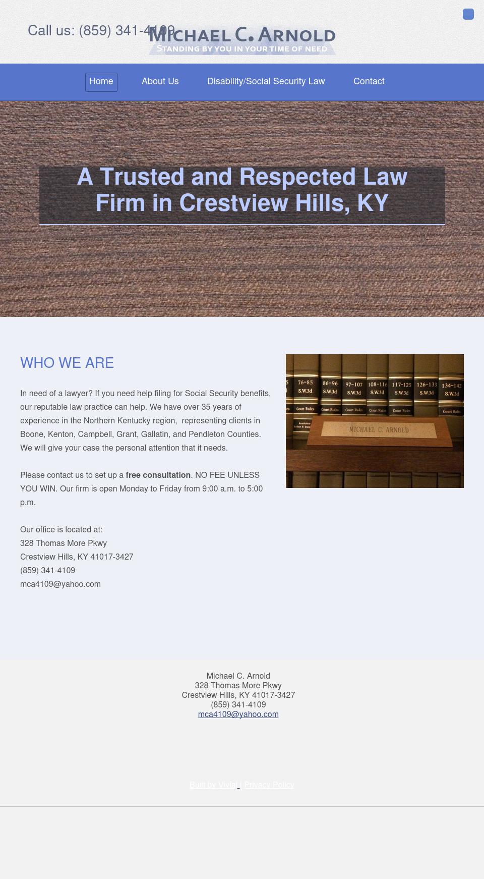 Arnold Michael C - Crestview Hills KY Lawyers