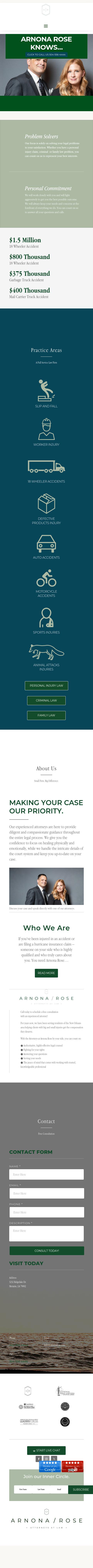 Arnona Rose Attorneys at Law - New Orleans LA Lawyers